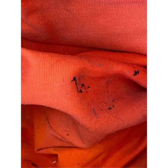 Tory Burch Women's Leather Robinson Double Zip Tote Large Camel Tan - Picture 7 of 9